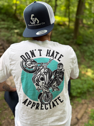 Don't Hate Unisex t-shirt